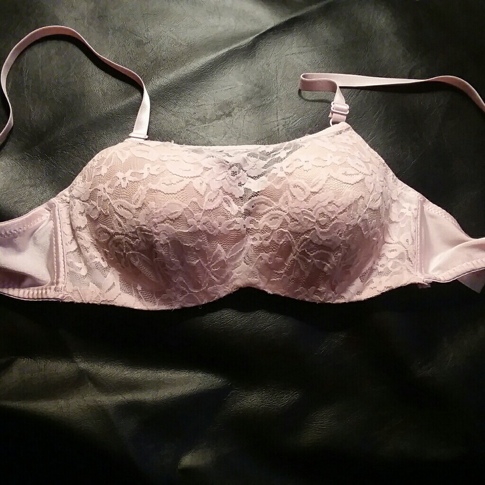 Baby Pink Lacy Bralette